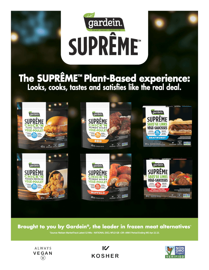 Gardein Supreme brochure cover page